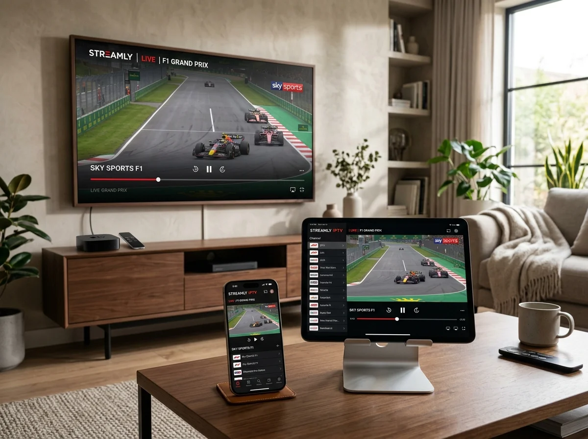 iPhone, iPad and Apple TV streaming IPTV